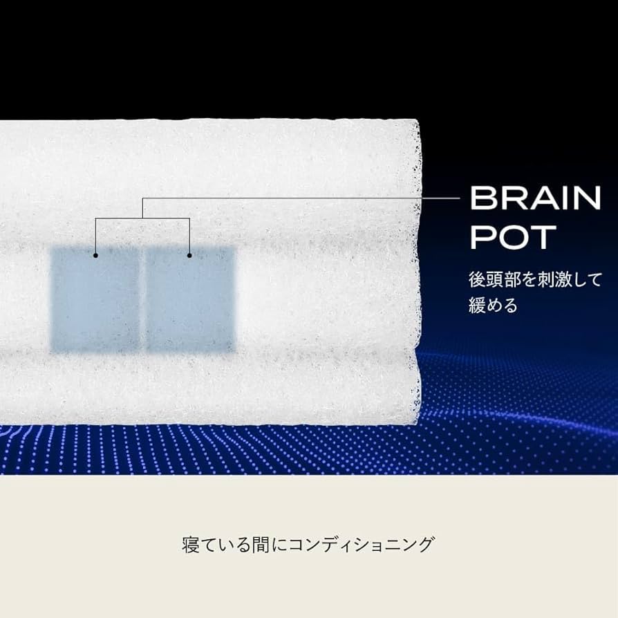Amazon.co.jp: BRAIN SLEEP Brain Sleep Pillow, Neck